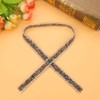Akozon Diamond Ribbon Roll 1yard 15mm Diamond Mesh Wrap Roll