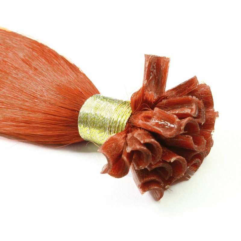 Hair2Heart 25 x 1g pre-bonded U-tip strands - 20 ",