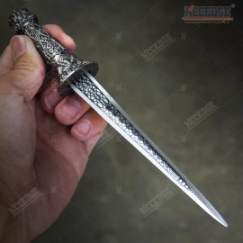 NA 10" Eiffel Tower Letter Opener Blade Dagger Executive Knife Statue w/ GIFT BOX