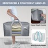 BALEINE 2-Pack Oversized Moving Bags with Reinforced Handles, Heavy-Duty Storage