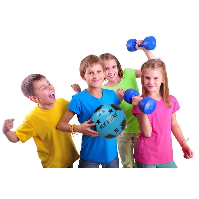 SourceDIY PVC Plastic Shoot Soccer Football suitable for Indoor Outdoor