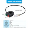 Keenso Handlebar Switch On/Off Double Switch 2 in 1 Motorcycle