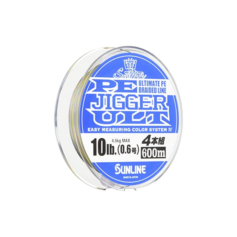 Sunline Saltimate Jigger ULT PE Line, Set of 4, 984.4