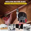 VEVOR 100PCS Oscillating Saw Blades, Quick Release Multitool Blades Kit,