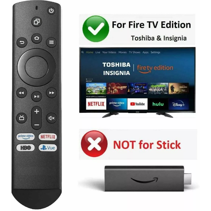 Unbranded NS-RCFNA-19 New Universal Remote for Insignia & Toshiba fire
