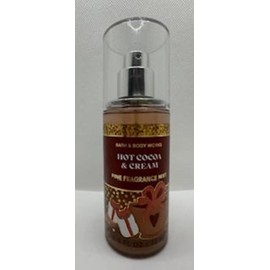 Generic Hot Cocoa & Cream Fine Fragrance Mini Travel Purse Size Mist Spray 2.5 Ounce, Brown and Gold