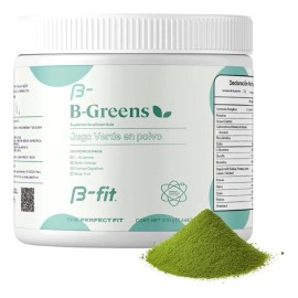 B-fit B Greens Jugo Verde En Polvo 300 Gr L Glutamina