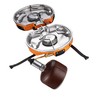 CAMPINGMOON Camping Grill Propane Gas Stove Adapter, Input: EN417 Lindal