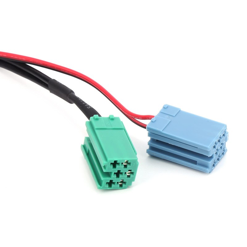 Tefola Car Audio Adapter, Car Audio Cable Adapter Mini ISO