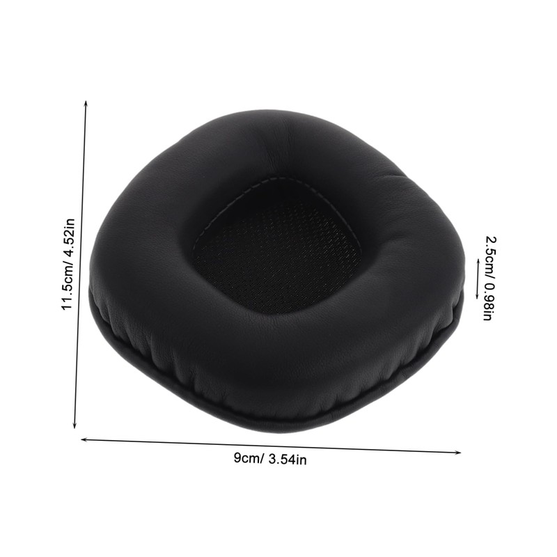 SHOWERORO 2pcs Replacement Earphone Covers Headset Replacement Ear Pads for
