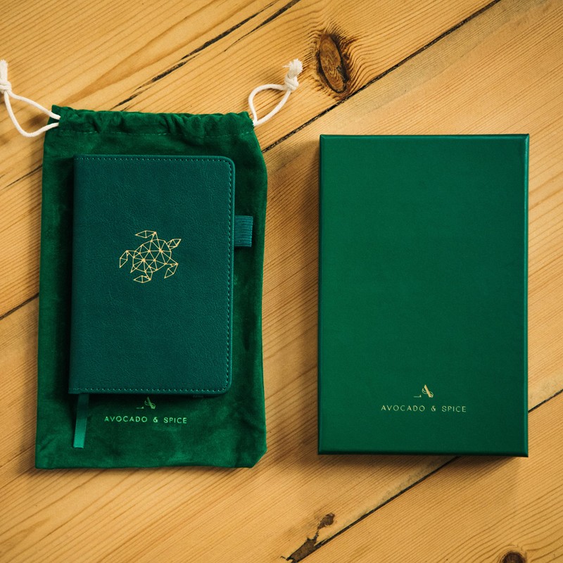 Small Notebook A6 by Avocado and Spice® - A6 Pocket
