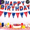 Ovanda Spider Happy Birthday Garland, Spider Garland Birthday Boy Girl,