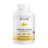 BIO B Omega 873mg EPA+567mg DHA|Sabor Hierbabuena sin eructo pescado|120Cáp