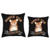 Pamper Your Hamster Design For Hamster Lover Throw Pillow
