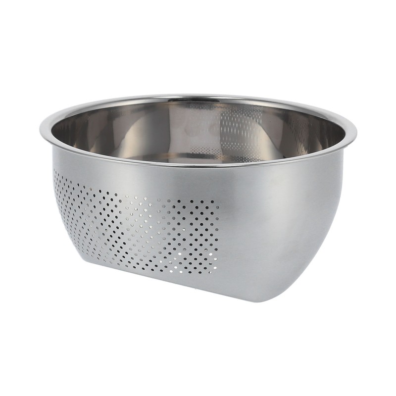 Drain Basket Stainless Steel Rice Sieve Thickened Vegetable Washing Drainer