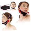 FOMIYES Elastic Face-lifting Mask Thin Face Strap Jaw Exerciser v