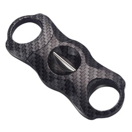 Cigar Cutter, Sonwaha Cigar Cutter Double Blade Scissors Cigar Cutter V Cut Stainless Steel Cutter Can Cut Cigars Precise for Most Sizes of Cigars
