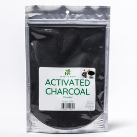 Herb To Body Activated Charcoal Powder 4oz - USA Origin