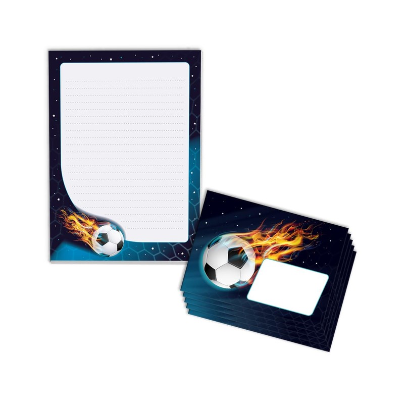 Writing Paper Set Letter Pad with Envelope for Boys Children