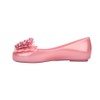 mini melissa Sweet Love Fly Ballet Flats for Kids, Pearly