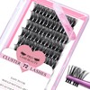 Cluster Lashes, 72 Pcs Individual Lashes, Lash Clusters DIY Eyelash