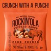 Rockin'Ola Corn Crunch, Back to School Snacks, Crunchy Whole Corn