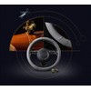 SFONIA Car Steering Wheel Cover Steering Wheel Protector Microfiber Leather