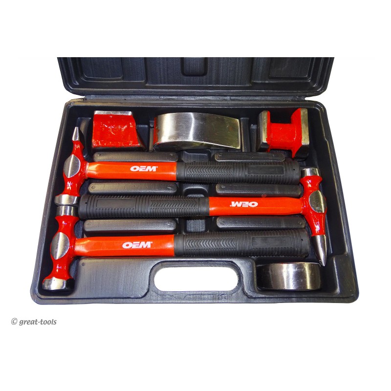 OEM Tools AUTO BODY REPAIR TOOL KIT – hammers dollies