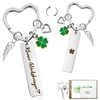 Key Fob Clover Lucky Charm, Small Items for Advent Calendar,