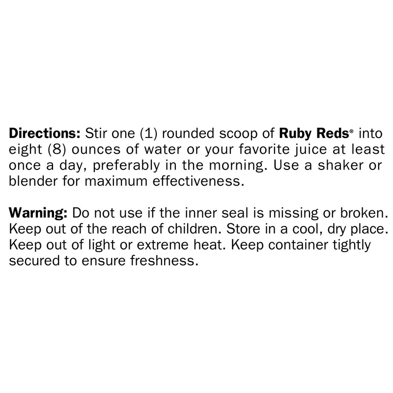 Ruby Reds | Delicious Reds Powder Fruit & Vegetable Supplement