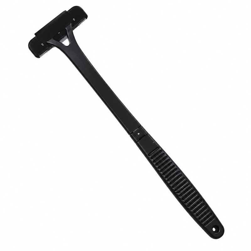 Long Handle Back Shaver for Men – Foldable Body Hair
