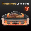 SUNVIVIPRO Electric Roaster Oven with Self-Basting Lid, Turkey Roaster Oven