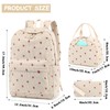 Bluboon School Backpack Teens Girls Boys Kids School Book Bags