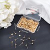 Beebeecraft 100Pcs 4mm Ball Earring Studs for Jewellery Making