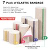 FRESINIDER Premium Elastic Bandage Wrap (7pack) Self Adhesive Cotton Latex