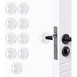 GAMAFOCUS Protector De Pared Tope De Silicona Para Puerta 9 Piezas