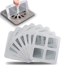 FePen Abflusssieb, 50 Stück Dusche Haarsieb, Disposable Shower Drain Stickers, Abfluss Sieb, Bodenablauffilter, für Dusche, Waschbecken, Badewanne und Küche