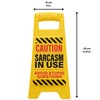 Boxer Gifts Sarcasm in Use Novelty Desk Sign - Funny