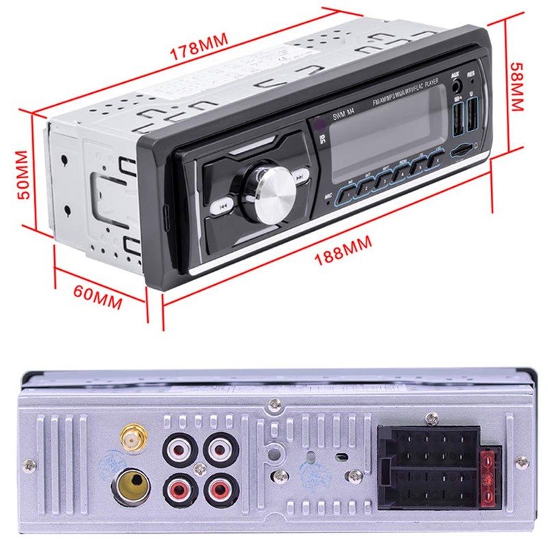 1 Din Car Radio Bluetooth Stereo Car Multimedia MP3 Player