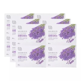 Mugunghwa [셀러허브]무궁화 자연미인 라벤더비누 90g 4입 x3 (S44359289) Sellerherb Mugunghwa Natural Beauty Lavender Soap 90g 4ea x3 [Single]