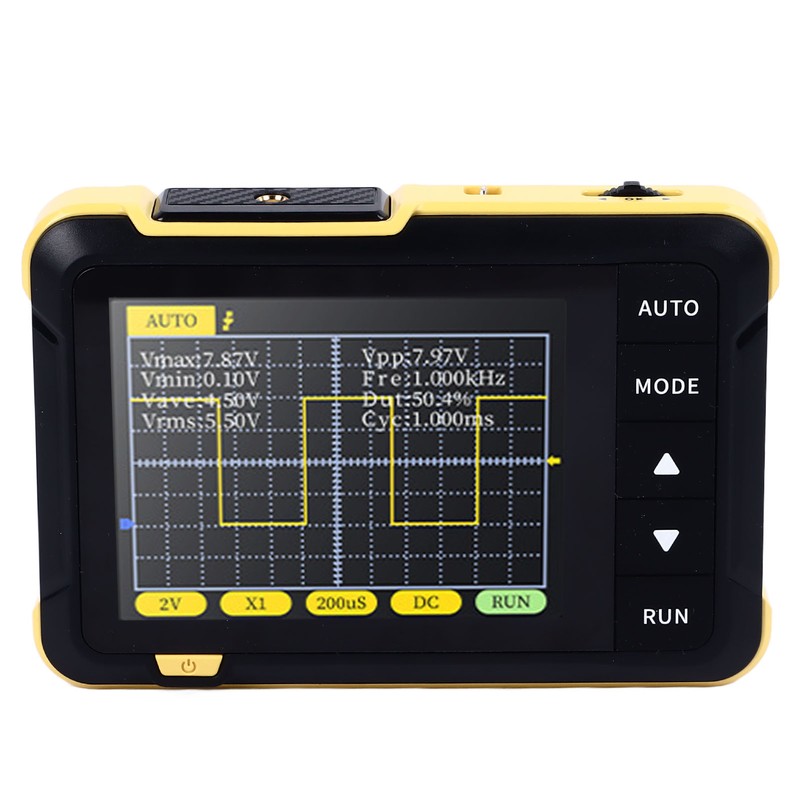 Handheld Mini Oscilloscope Portable Digital Oscilloscope for Beginners Repair Maintenance