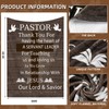 Cutecrop 2 Pcs Pastor Appreciation Gifts for Men Pastor Throw