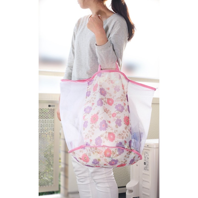 Wise ZU-005 Laundry Net, Short Net, Bag Type, Extra Large