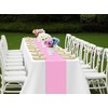 6 Pack Pink Table Runner,Satin Table Runner, 12 x 72