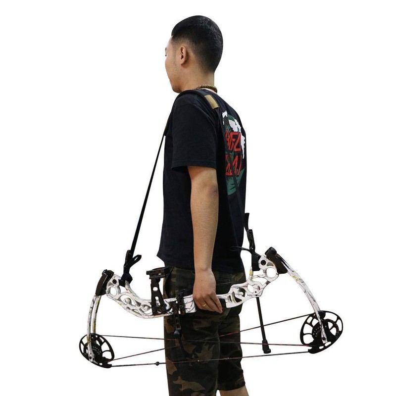 TOPARCHERY Compound Bow Sling Archery Carry Bag Shoulder Strap Hunting