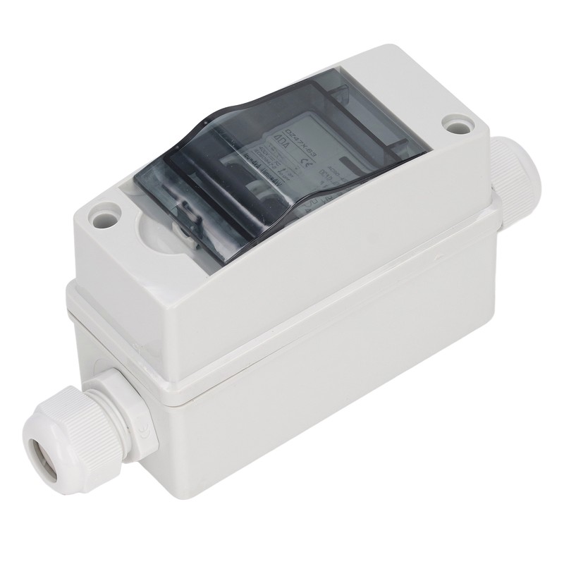 PV Solar Disconnect Switch 2P 40A IP65 Waterproof PA66 Shell