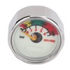 Pony Bottle Pressure Gauge Air Diving Cylinder Oxygen Tank Stainless