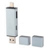 USB 3.0 Card Reader Plug and Play Dual Connector Memory