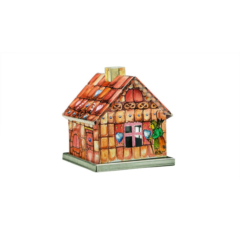 KNOX Metal Smoking House - Gingerbread House in Winter -