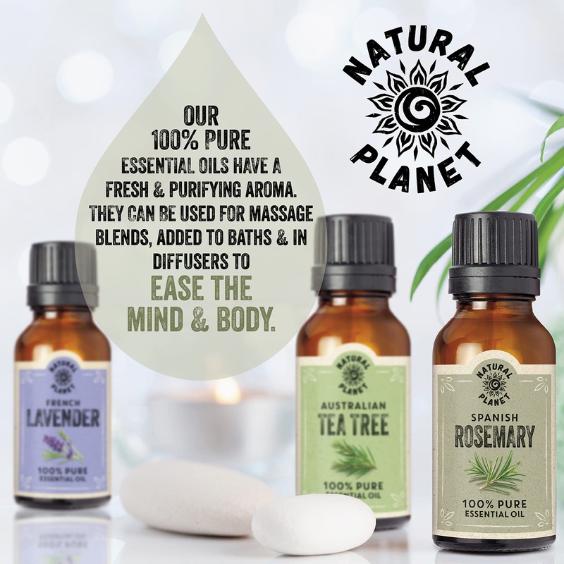 Natural Planet Spanish Rosemary Essential Oil 15ML Natural Pure &